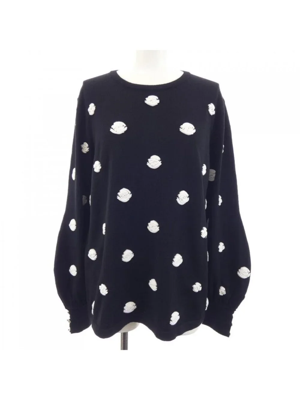 Chanel Knit Sweater Black